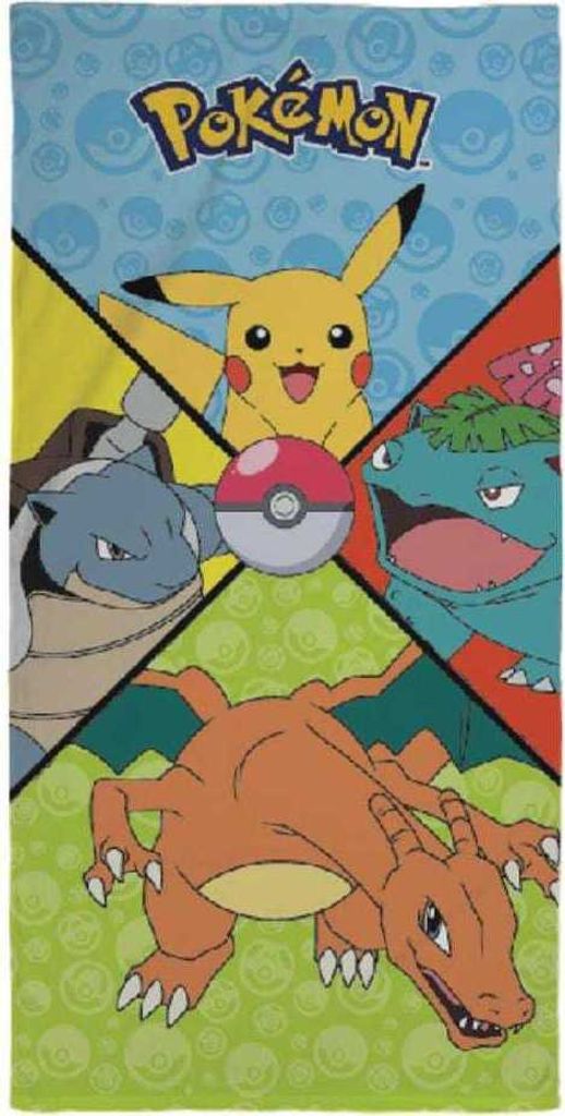 Strandbadetuch Pokémon Bunt 70 x 140 cm Produktbild 1