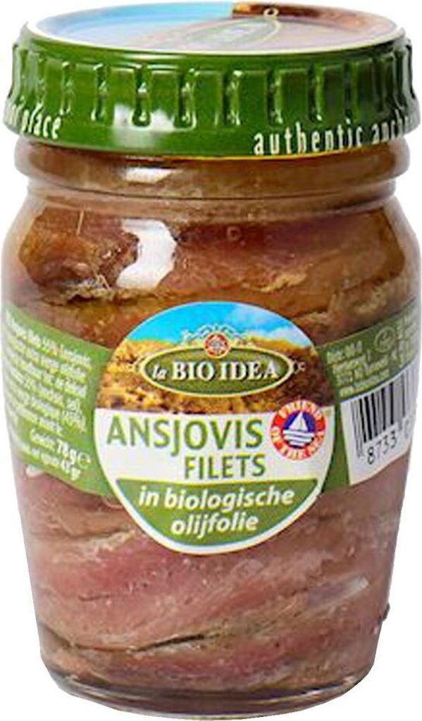 ANCHOIS (SARDELLEN) FILETS IN -OLIVENÖL EXTRA VIRGIN 78 g – Produktbild 