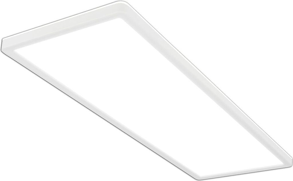 LED Deckenlampe mit indirektem Licht, 22W, 3000lm, flach, Produktbild 