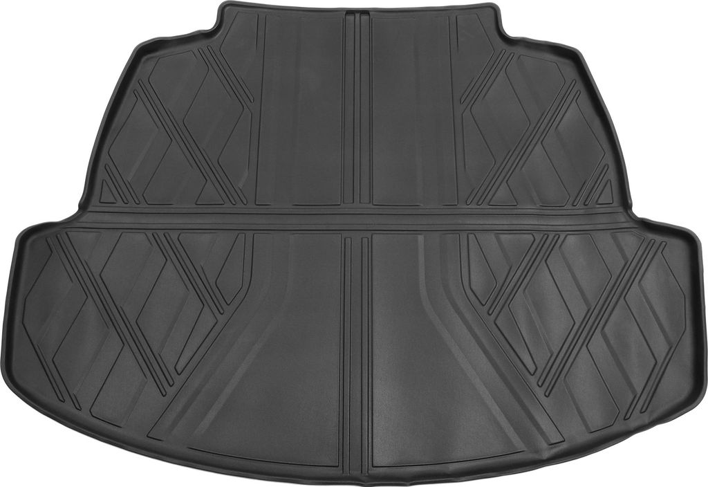 Cargo Liner Kofferraummatte Kofferraum Laderaum Kofferraumwanne Matte für Toyota Corolla 5 Sitz 2020-2024 TPE Schwarz Anti-Rutsch Diamantmuster