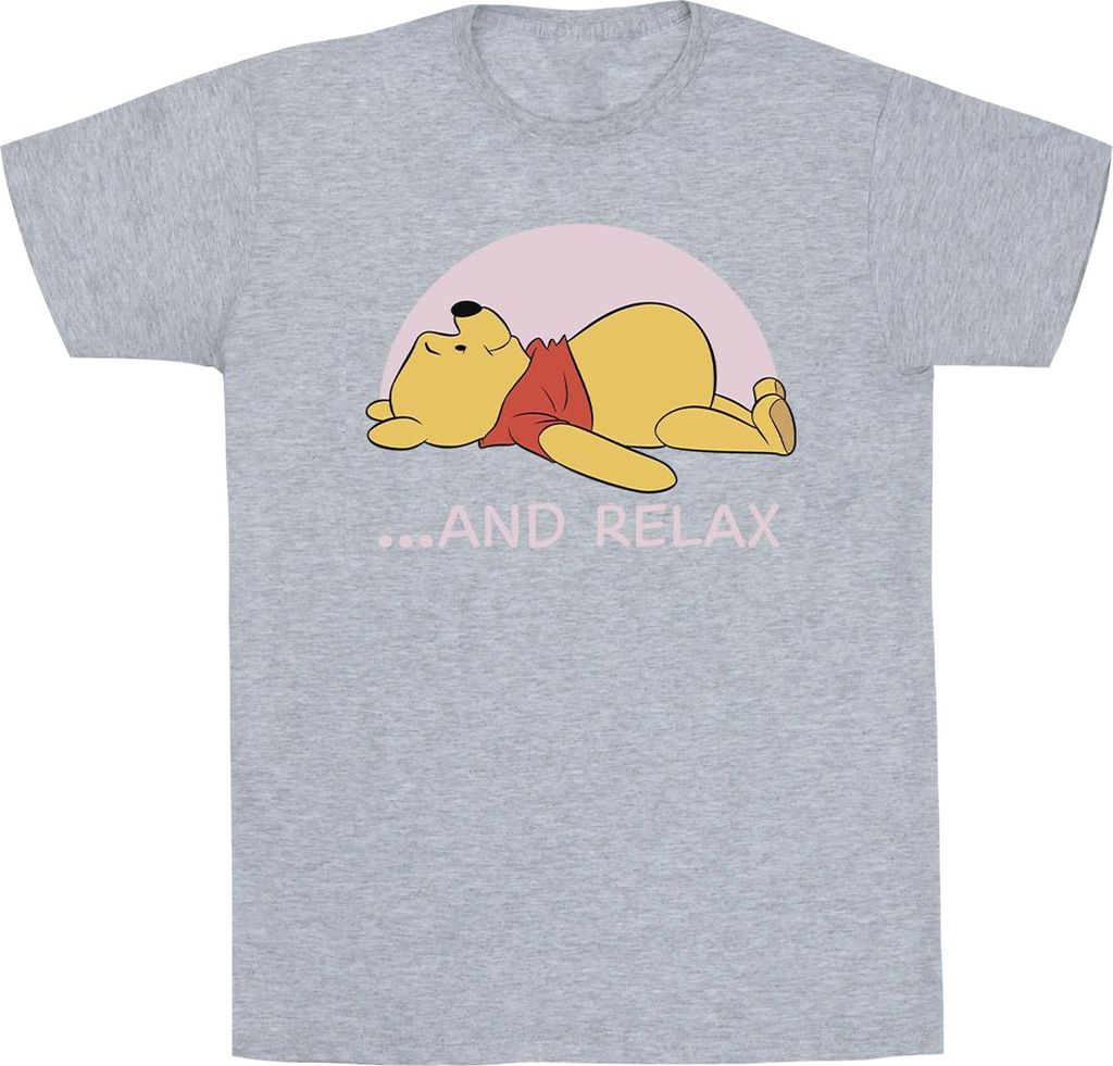 Disney - "Relax" T-Shirt für Herren BI49031 (L) (Grau)