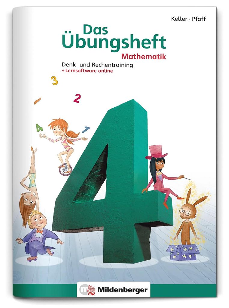 Das Übungsheft 4. Mathe. Neubearbeitung Image du produit 