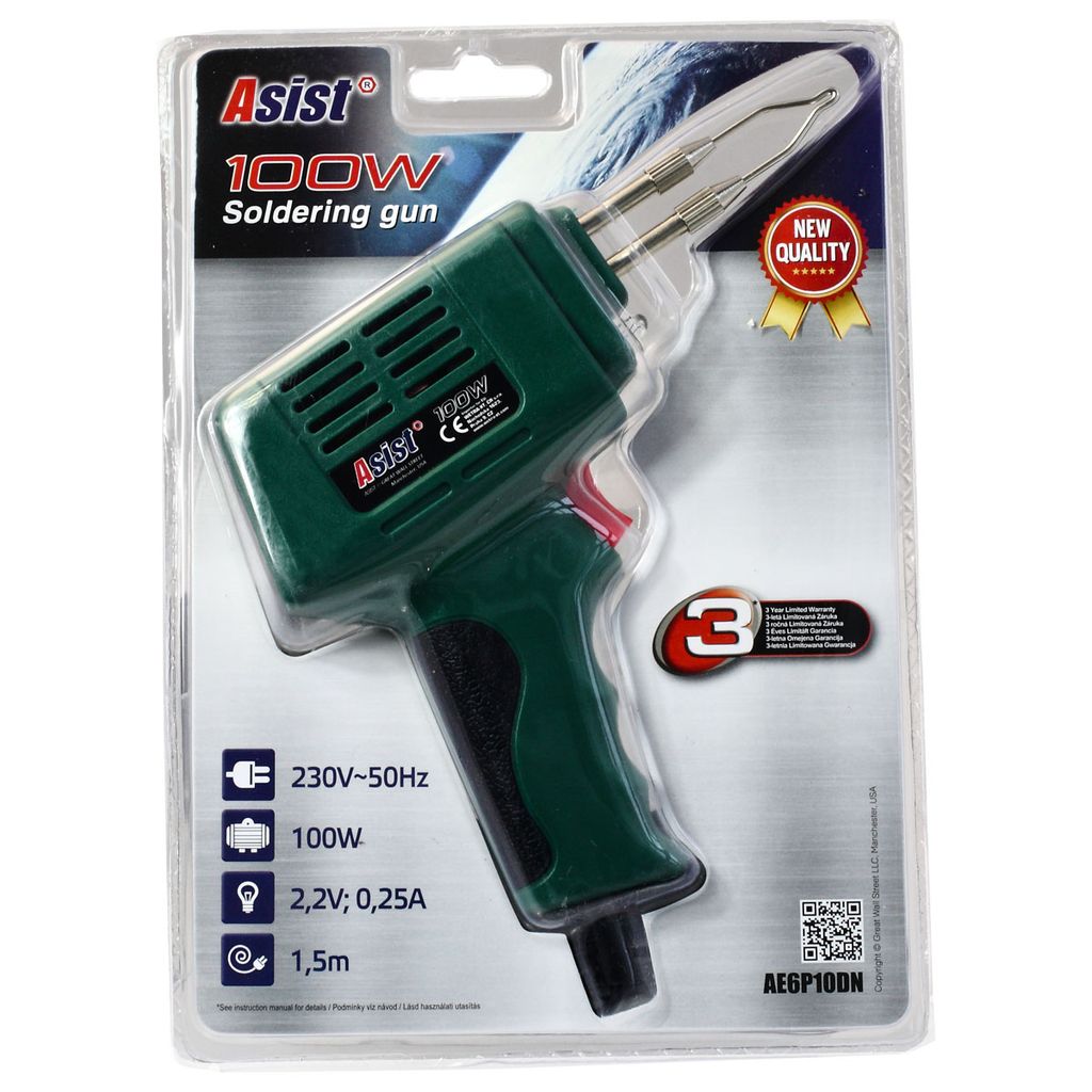 Soldeerbout 100W met assistentie, model AE6P10DN Productafbeelding 