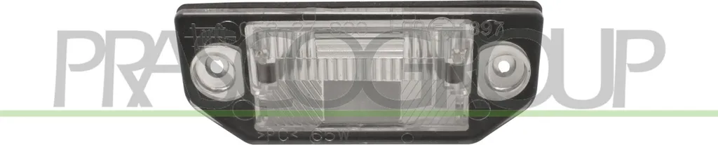 PRASCO VG0534350 Luce Targa 3B5998026A per VW Golf Passat Caddy