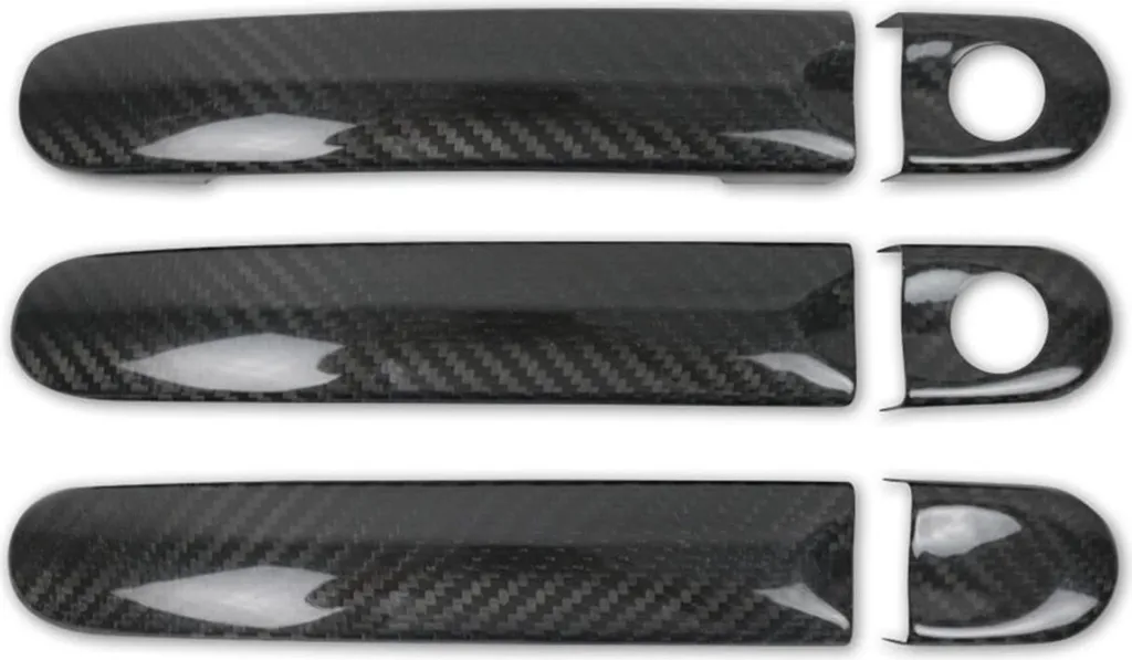 Coprimaniglia VW T5 T6 2003-2025 Carbonio - Kit 3 Porte per Transporter