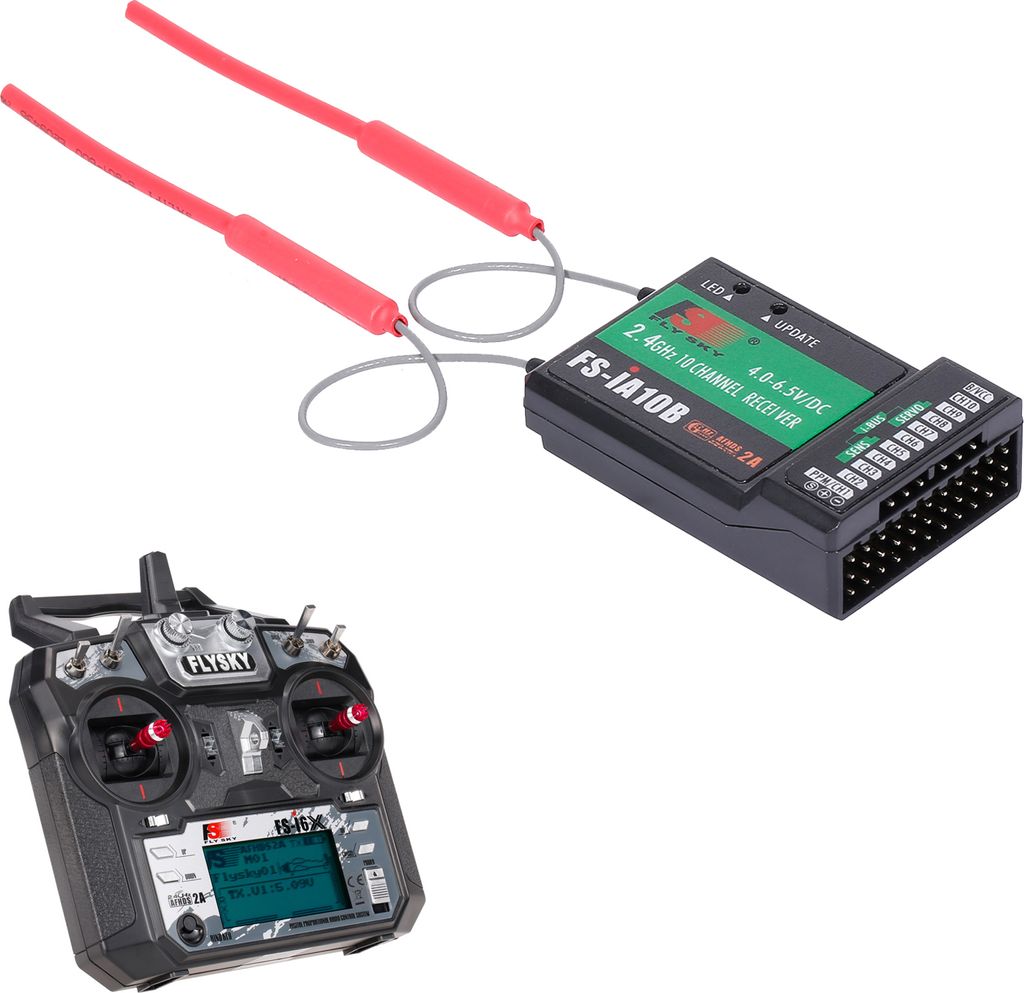 Nadajnik RC Flysky FS-i6X 2,4 GHz 10CH AFHDS 2A z Zdjęcie produktu 