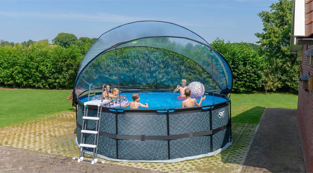 EXIT Poolabdeckung ø450cm - universell Produktbild 5