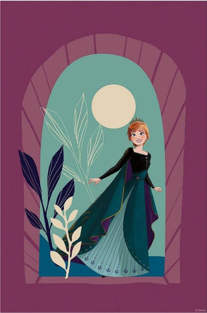 Kunstposter – Elsa und Anna – 30 x 40 cm