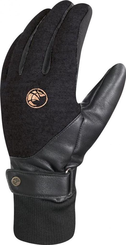 CHIBA All Natural Glove X-Warm - wasserdichte Merino-Winterhandschuhe schwarz...