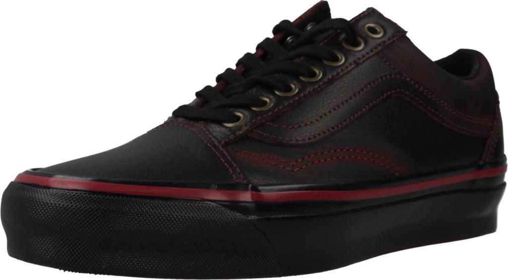 VANS OLD SKOOL LEATHER Schwarz