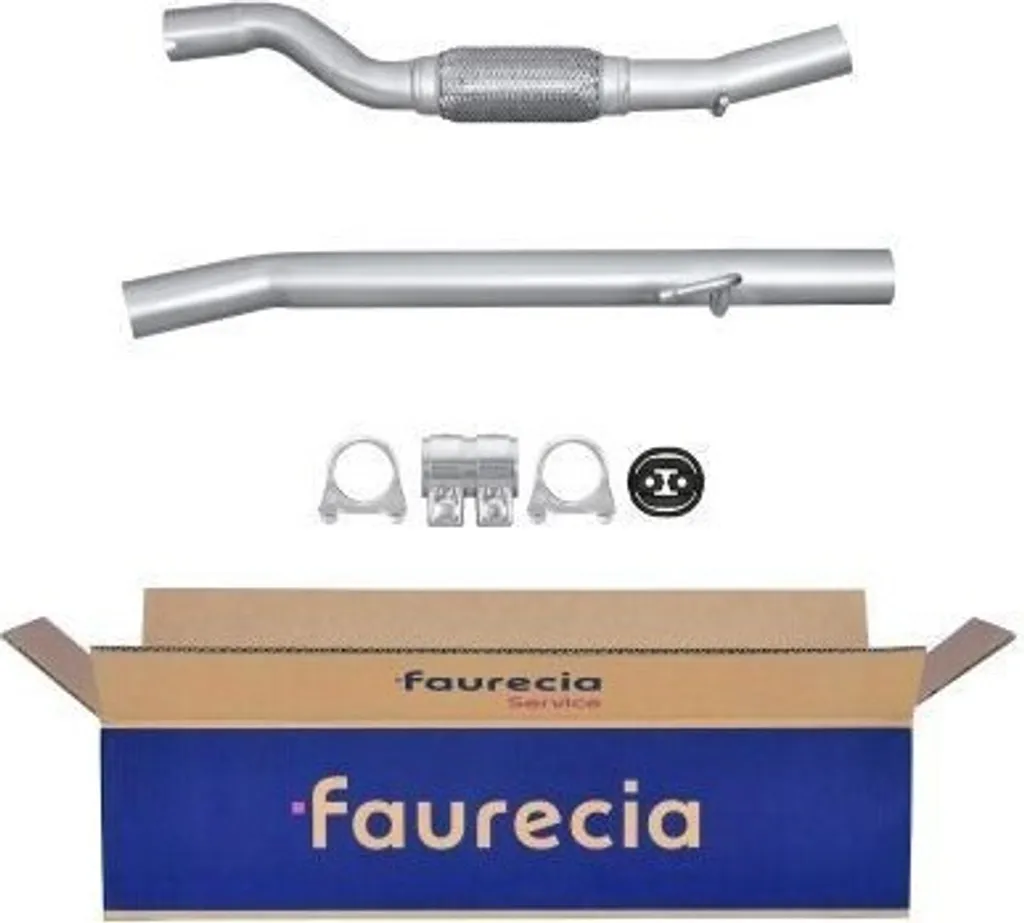 Tuyau d'échappement avant HELLA 8LA 366 000-461 pour Fiat Doblo OE 51709484