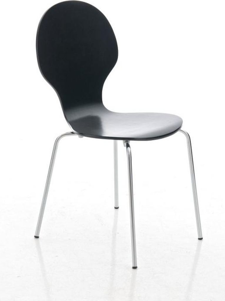 Besucherstuhl HLO-CP80 schwarz
