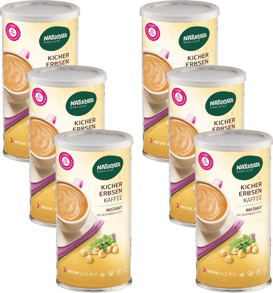 Kichererbsenkaffee, instant, Dose, 6 x 100 g