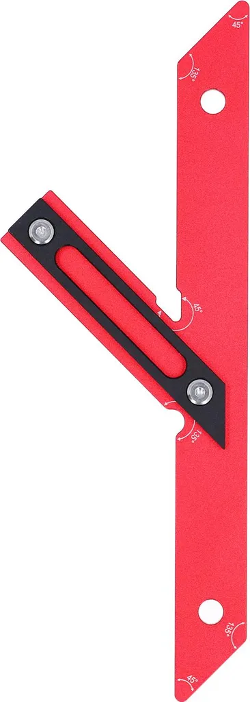 Équerre de menuisier multifonction en aluminium pour traçage de précision