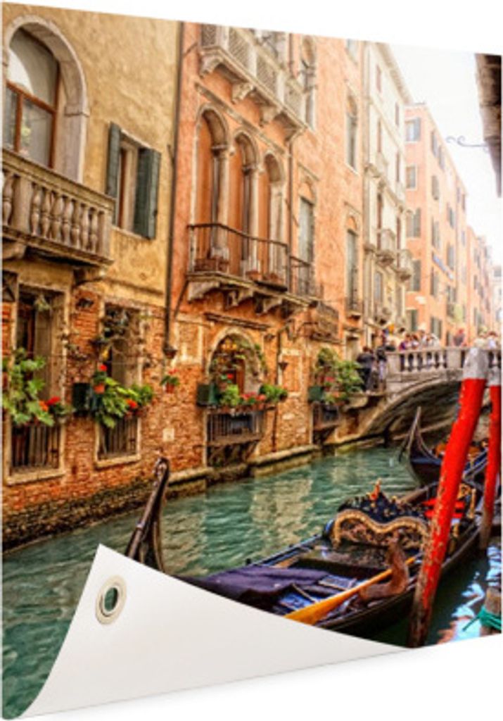 Gartenposter - 40x60 cm - Venedigkanal - Modernes Wandbilder - Europäische Städte