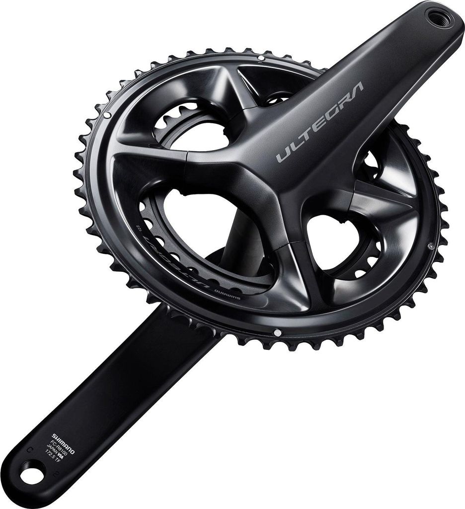 SHIMANO Kurbelgarnitur ULTEGRA FC-R8100 - 165 mm, 50-34 Zähne, 34 Zähne