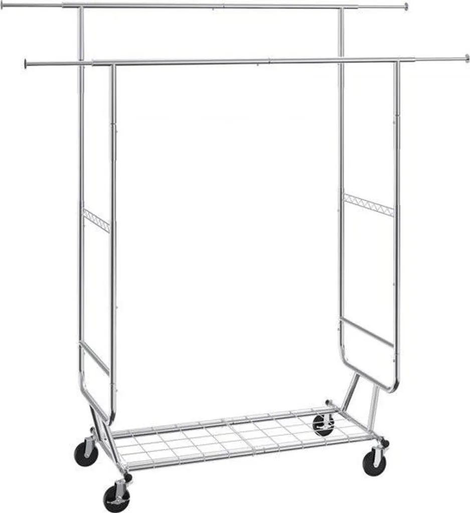 Portemanteau robuste anti-affaissement charge lourde 136kg en acier