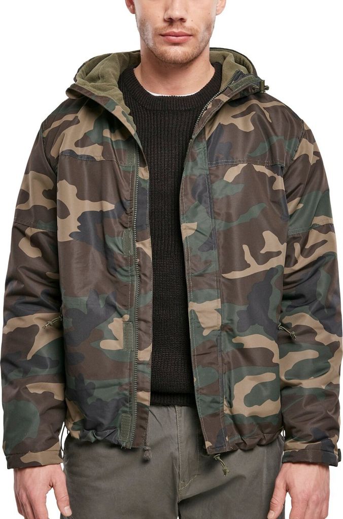 Brandit Frontzip Windjacke Größe 6XL Farbe Wald