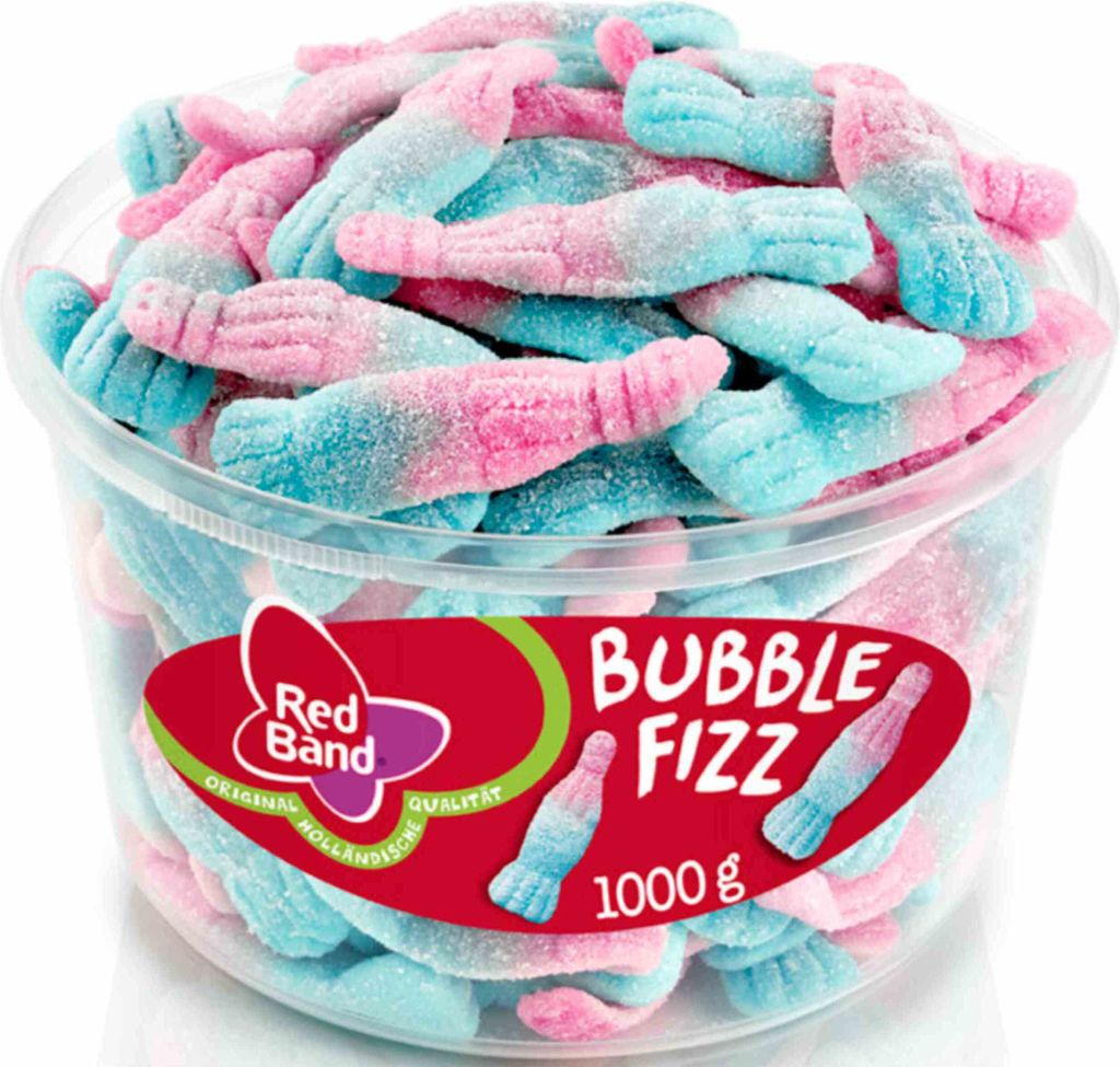 Red Band Bubble Fizz 100 Stück, 1000g Produktbild 