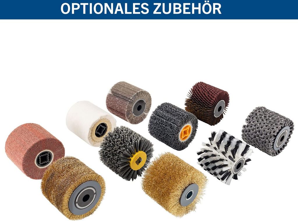 Kefová sanitačná brúska Scheppach MRS 1300, 120 mm, 1300W Obrázok produktu 29