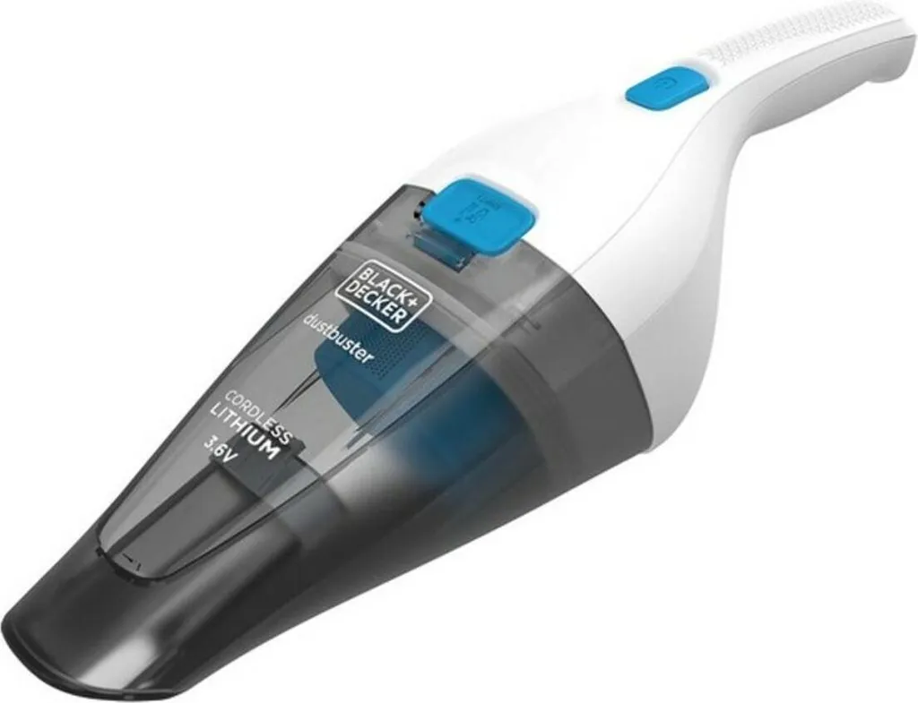 Petit aspirateur portable Black & Decker pour miettes et poils d'animaux