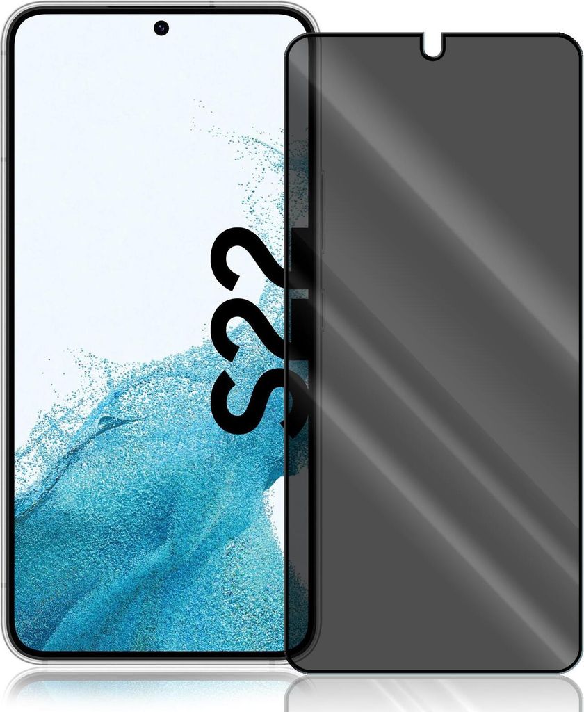 Anti Spy Panzer Folie für Samsung Galaxy S22 Privacy Displayschutzfolie Sichtschutz Glasfolie Schutzglas