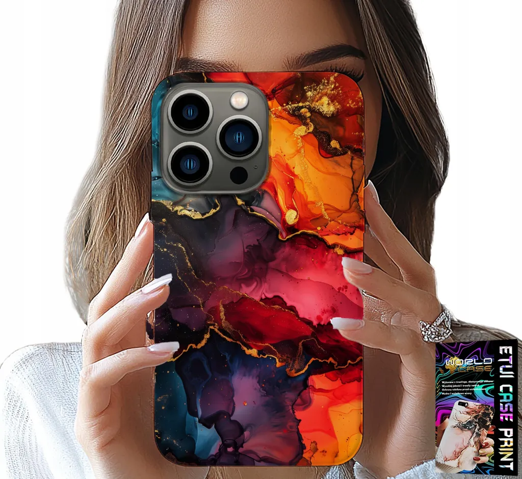 Custodia iPhone 16 Pro Max Effetto Pietra + Vetro Temperato 9H Kit