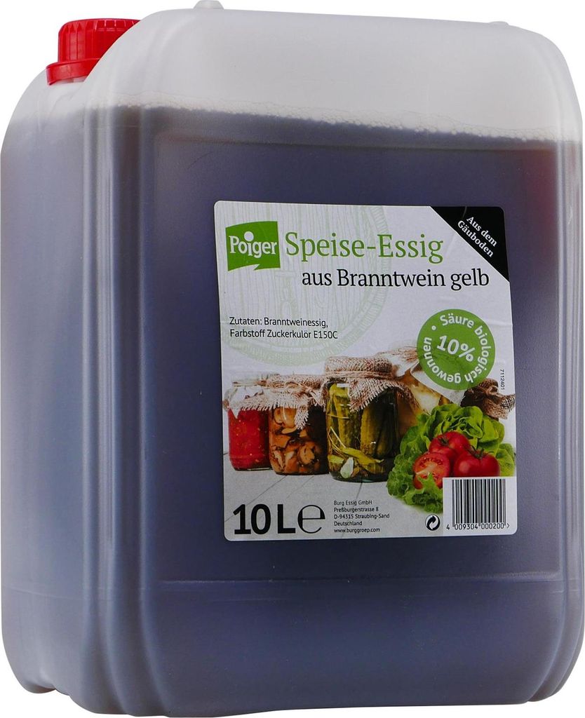 Poiger B-Weinessig 10%Gelb 10L
