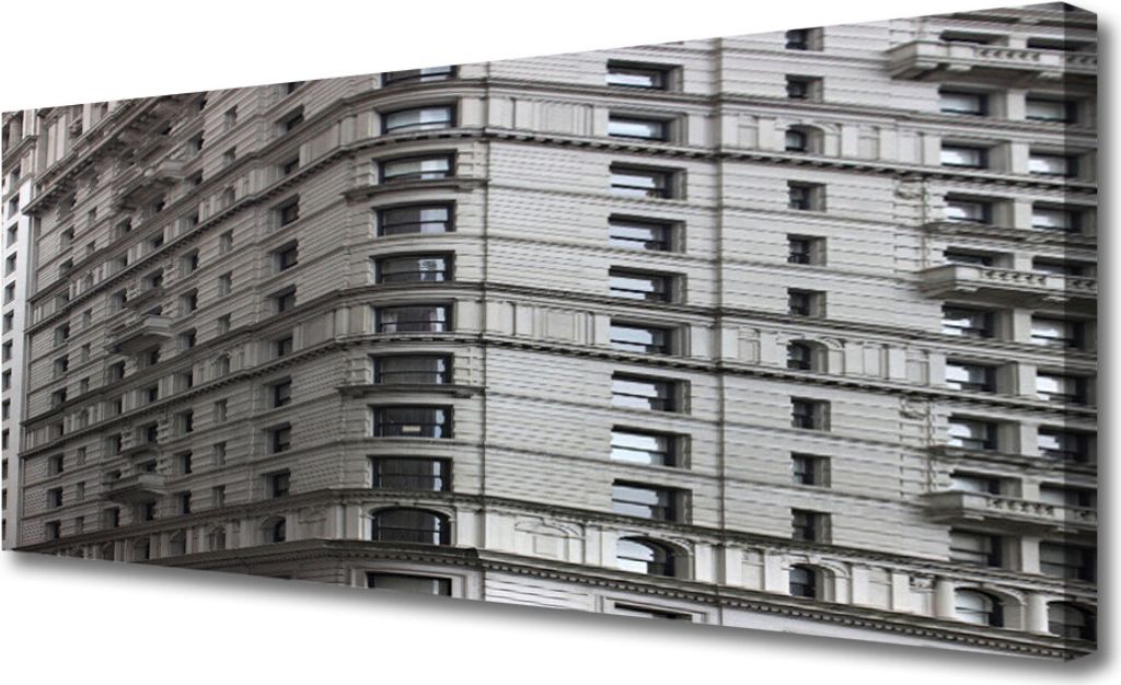 Tulup Leinwand-Bilder 125x50 Wandbild Canvas Kunstdruck Gebäude Gebäude