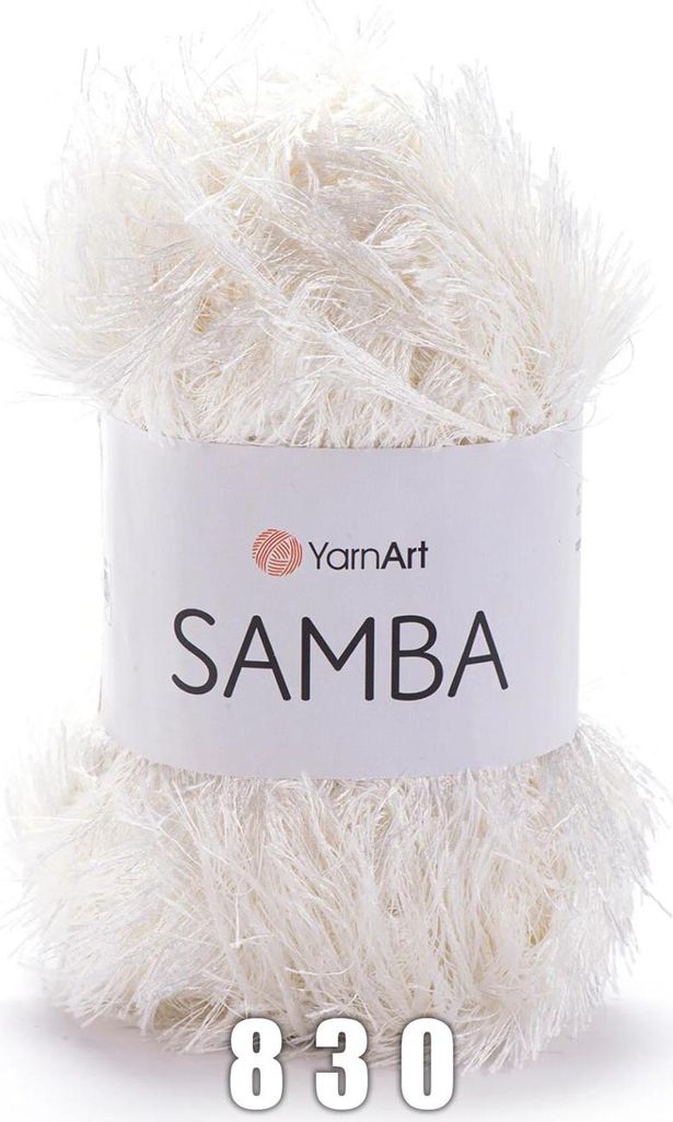 YarnArt Samba (100g/150m) 830 naturweiß Produktbild 