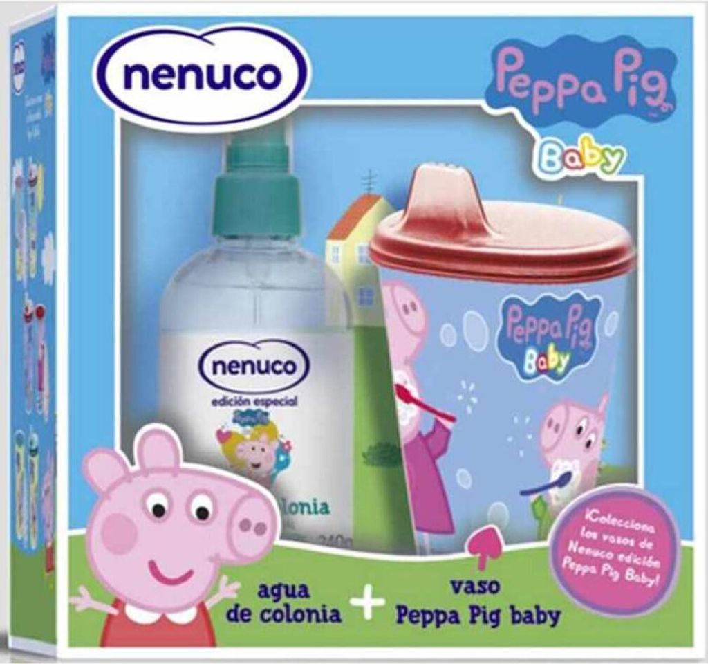 Nenuco Peppa Pig Eau De Cologne Spray 240ml Zestaw 2 sztuk Zdjęcie produktu 