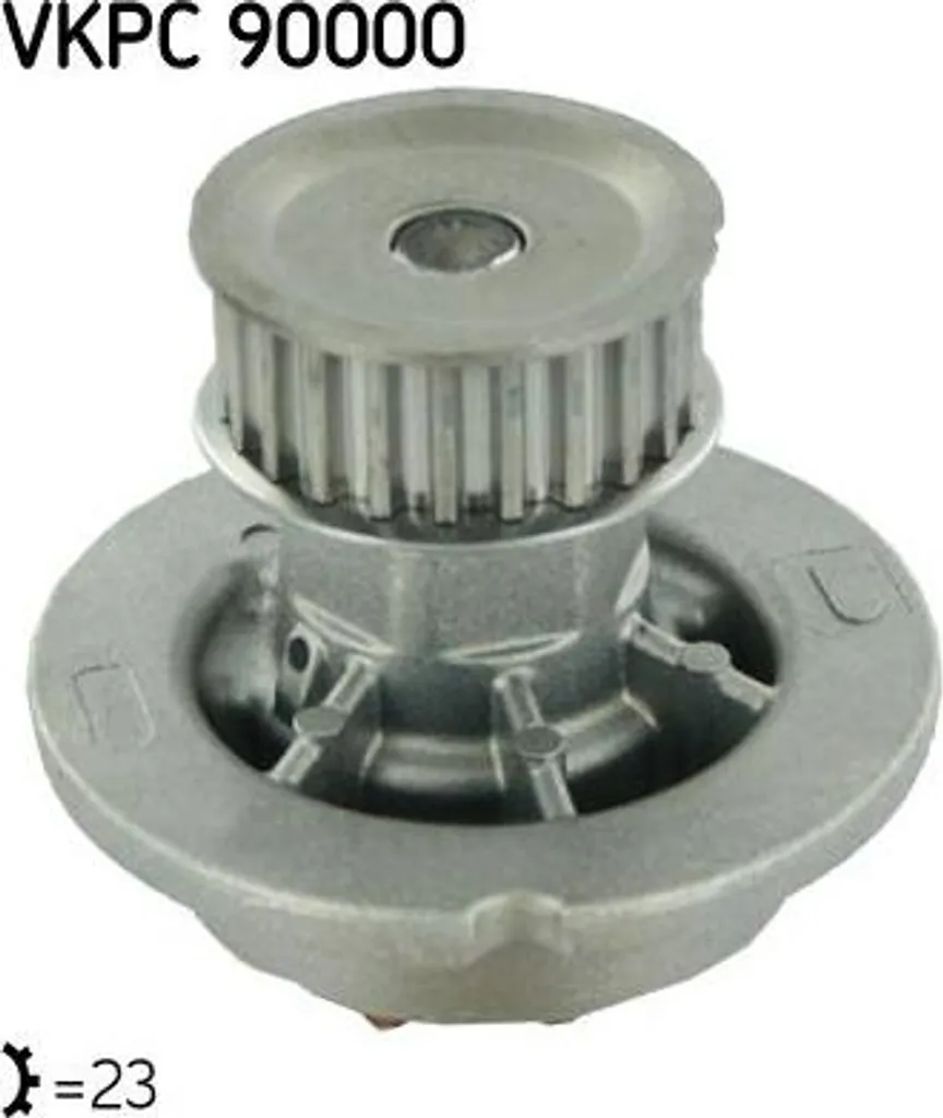 Stop fuite moteur : Pompe à eau SKF VKPC 90000 pour Nubira et Lacetti