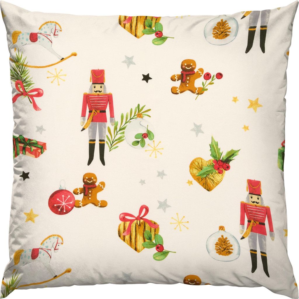 Erwin Müller Kissenbezug rot 80x80 cm