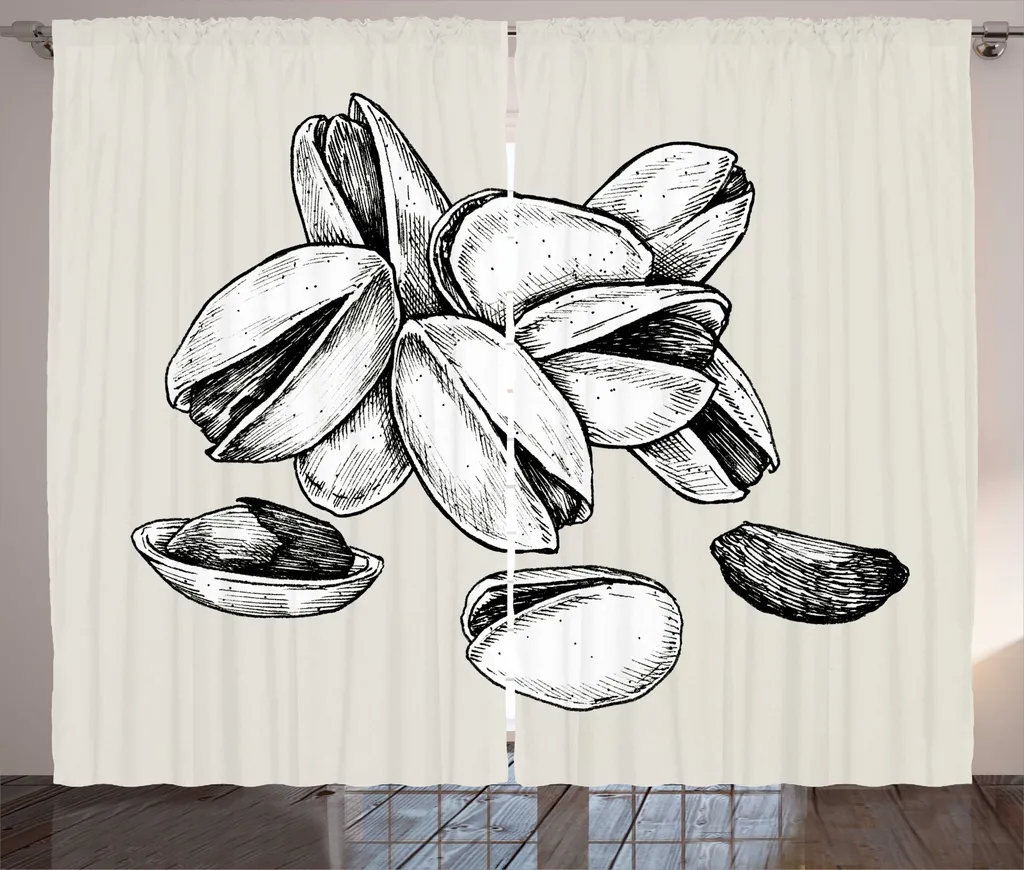 Rideau de Salon Gris Anthracite pour Habillage Baie Vitrée 280x225 cm