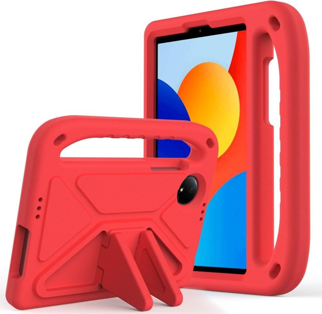 Xiaomi Redmi Pad SE 8.7 Hülle - Stoßfeste Kinderhülle - Rot