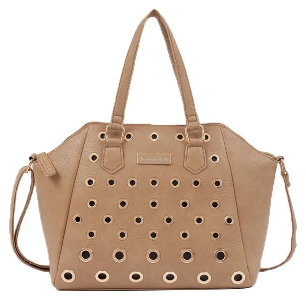 CARLA BELOTTI - Sac à main CASSY en cuir grainé italien de prestige