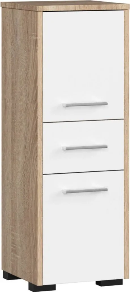 Mobile Alto Bagno KORALIA D2SZ1 Rovere Sonoma: Ordine e Relax
