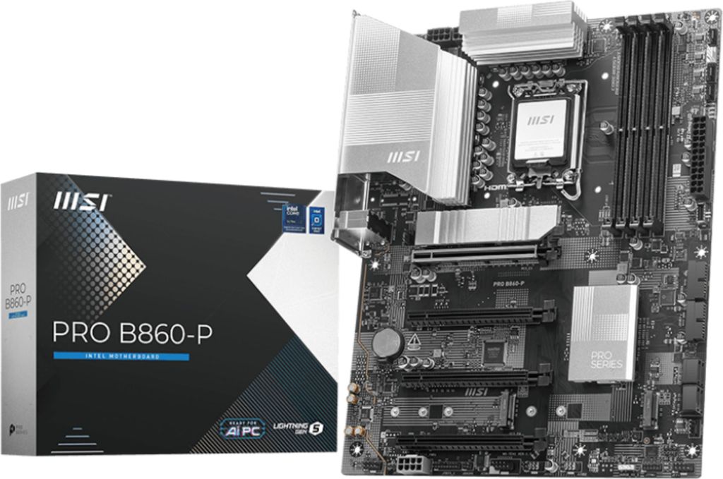 Motherboard - PRO B860-P Intel B860 LGA 1851 (Sockel V1) ATX