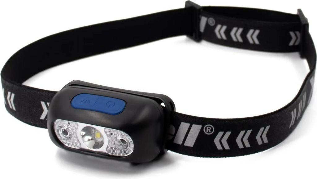 XCell LED Sensor-Kopfleuchte H230 Kopfband reflektierend (230 Lumen, 3 Stufen)