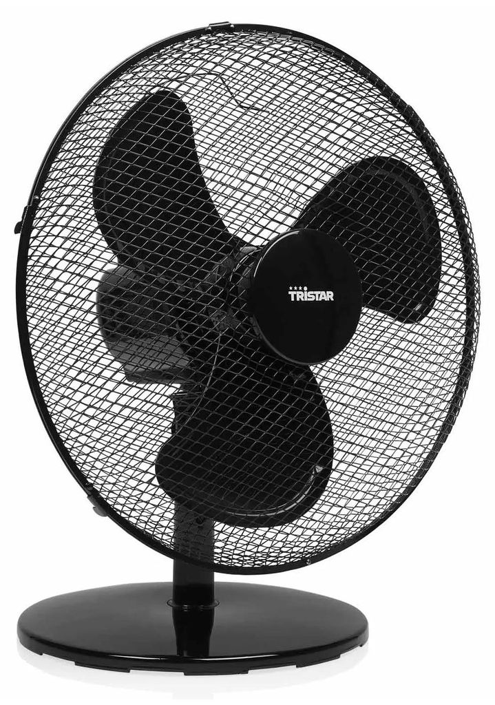 Ventilateur de table 40cm 45w 3 vitesses noir - Tristar - Image du produit 