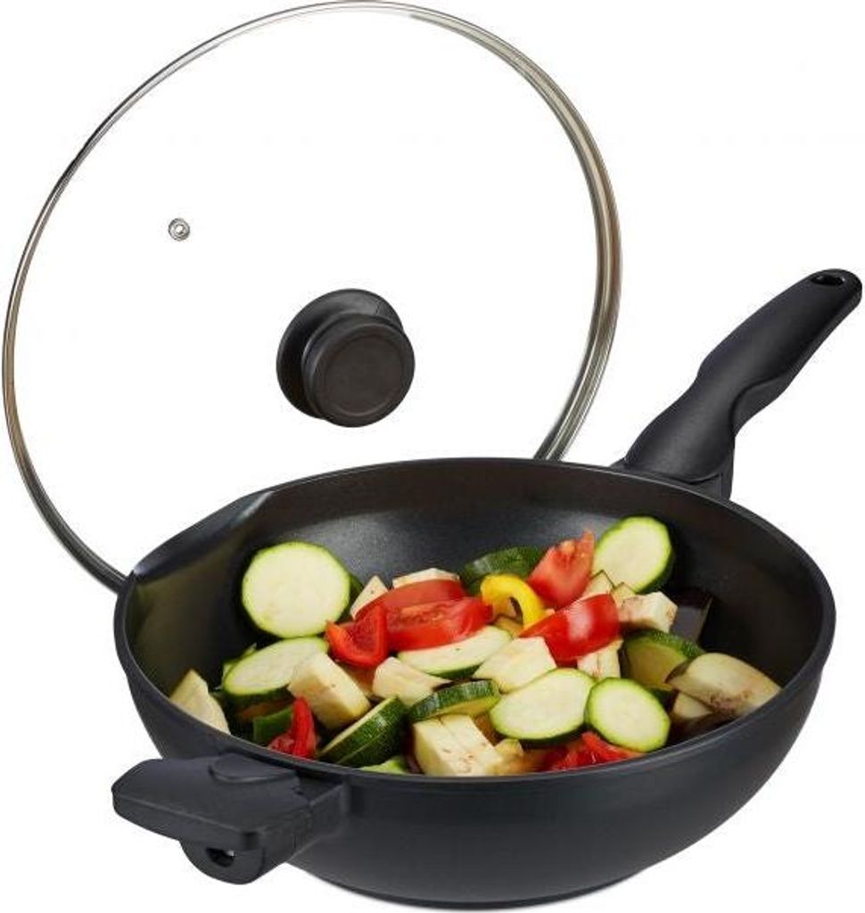 Wok mit Deckelinduktion