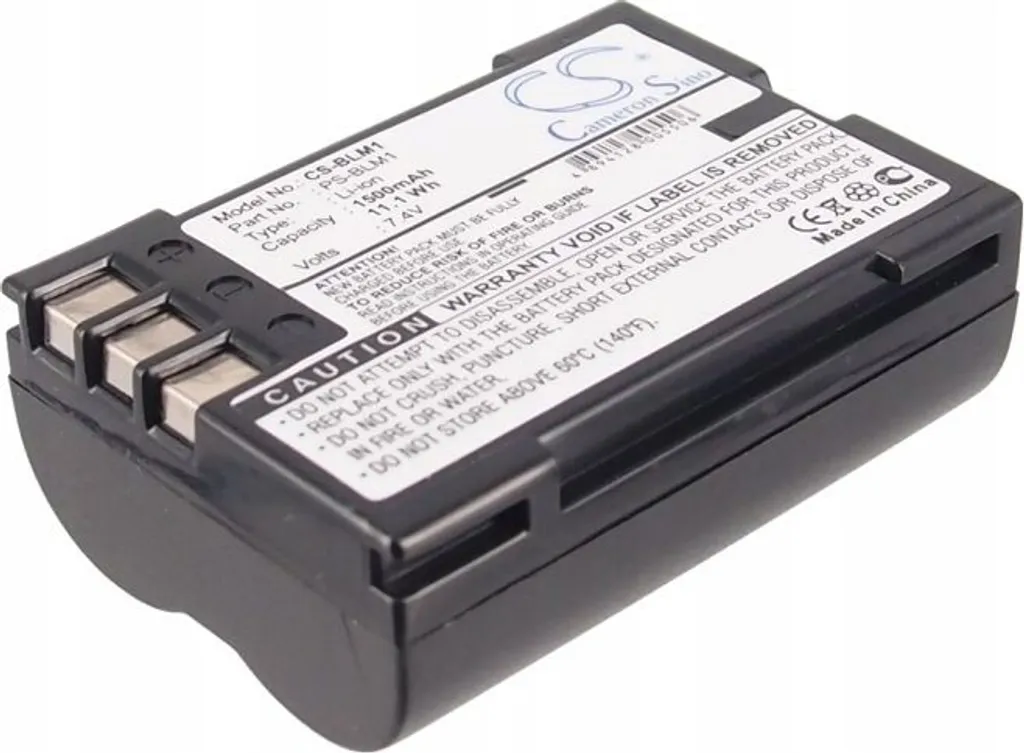 Batterie rechargeable pour Olympus C-5060WZ type PS-BLM1 Li-ion 1500mAh