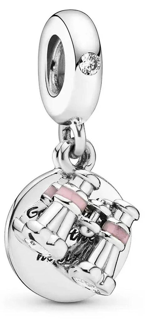 Pandora Charm Damen Reise Anhänger Fernglas Silber 798062CZ Produktbild 