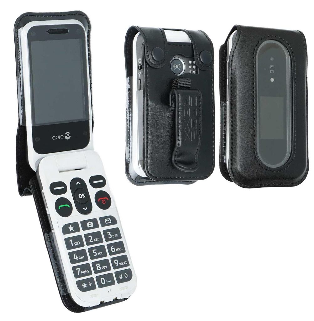 caseroxx Etui en cuir avec clip ceinture compatible avec Image du produit 