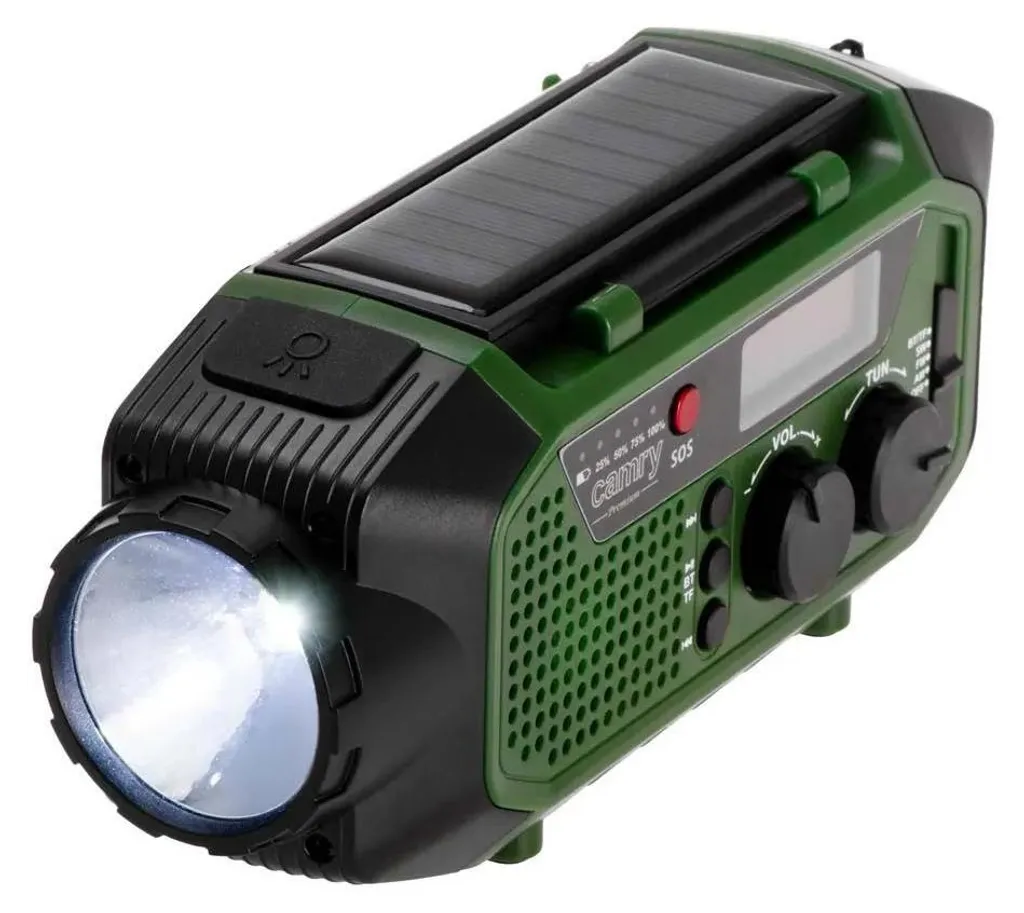 Radio d'Urgence pour Coupure Courant Camry Solaire Dynamo Portable