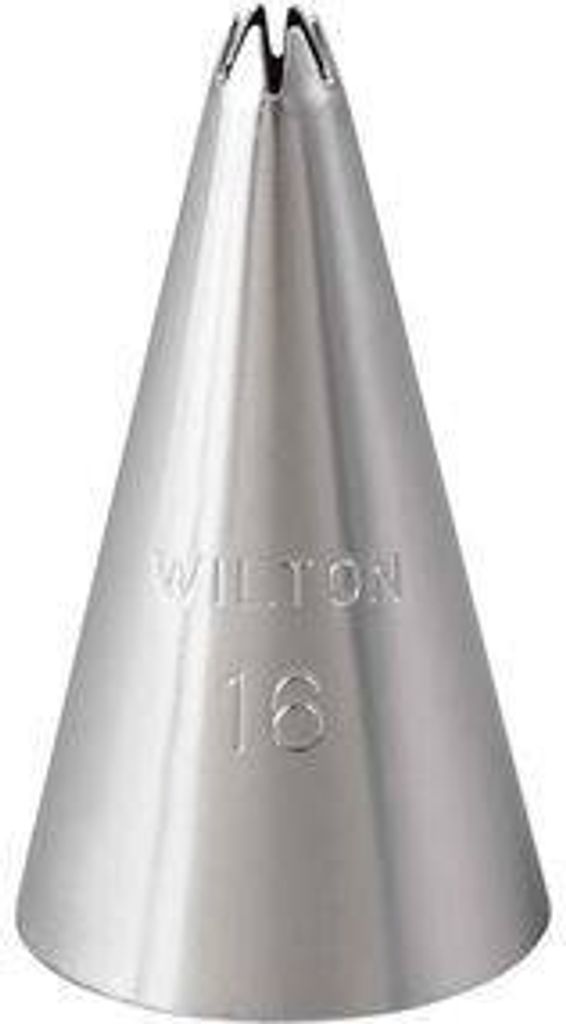Wilton Decorating Tip #016 Open Star Carded Produktbild 