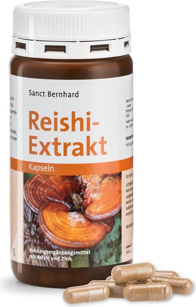 Kräuterhaus Sanct Bernhard Grzyb Reishi Extrakt (120 Kapseln) BI5577