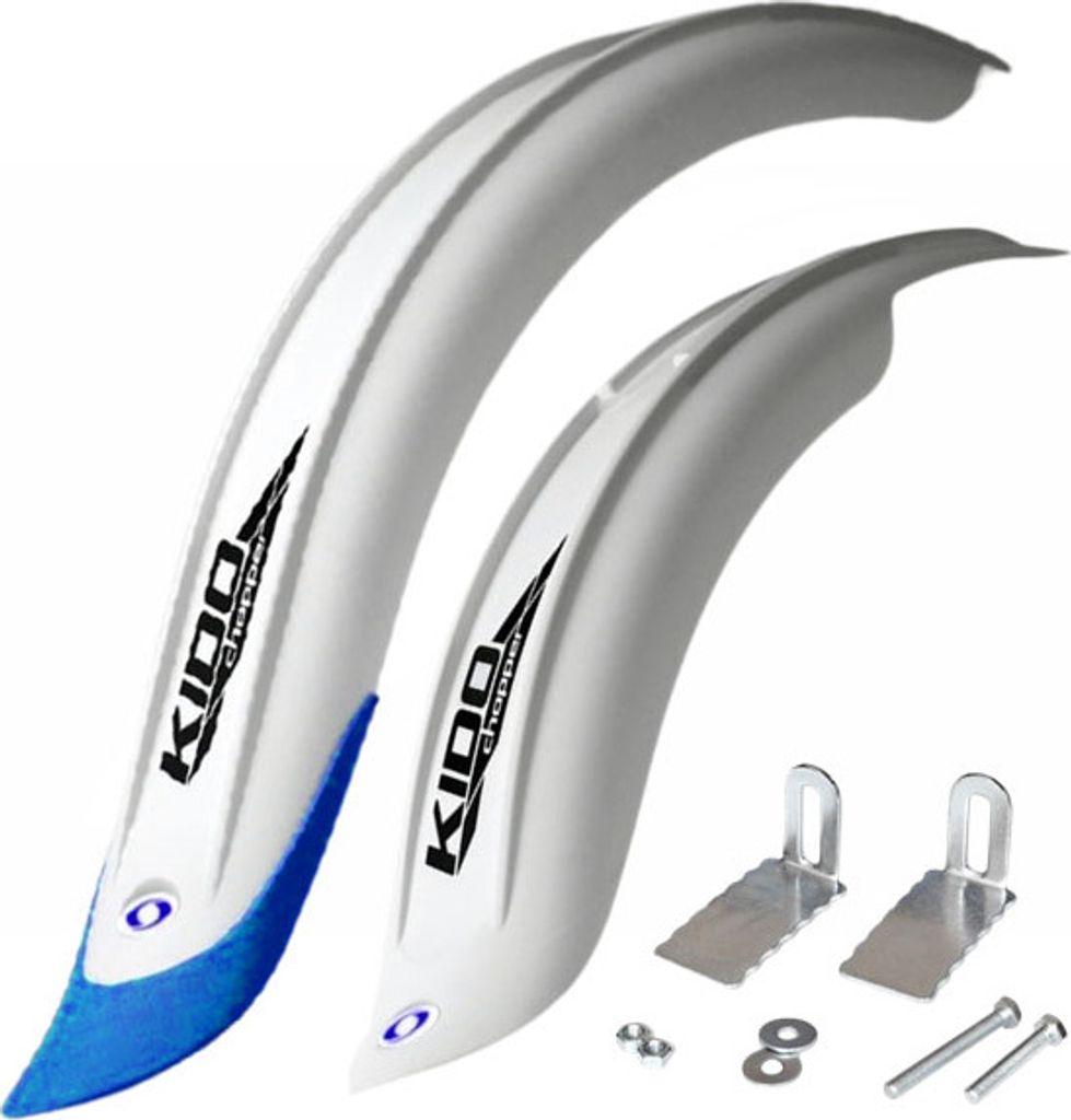 SIMPLA KIDO 20'' Vélo enfant Garde-boue Blanc Bleu Image du produit 