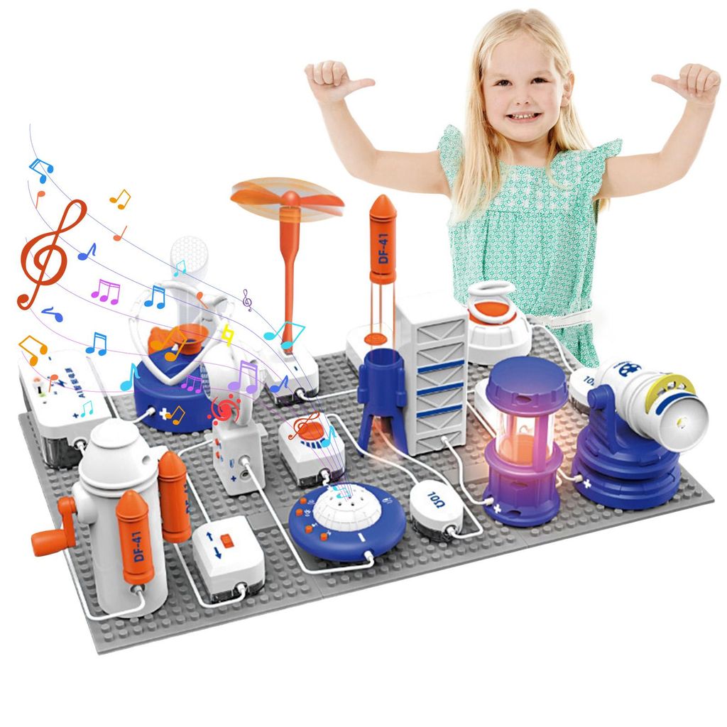 Set didattico da 66 pezzi | Kit di circuiti elettrici | Immagine del prodotto 