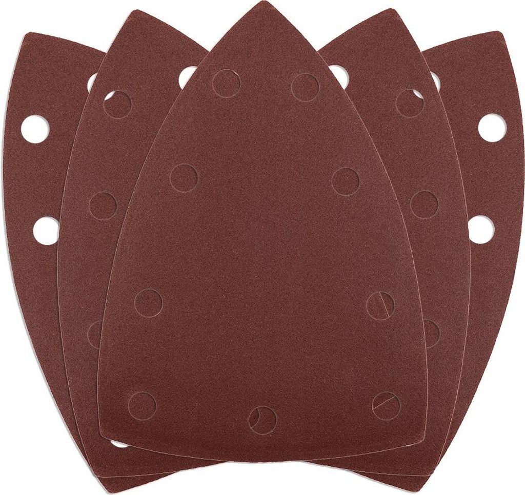 NEO TOOLS Schleifpapier-Set P80 5-tlg. – Effektives Klett-System für Holz, Metall und Gipskarton – Optimale Staubabsaugung, Lange Lebensdauer ...